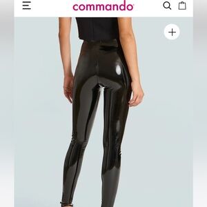 Commando faux patent leather leggings